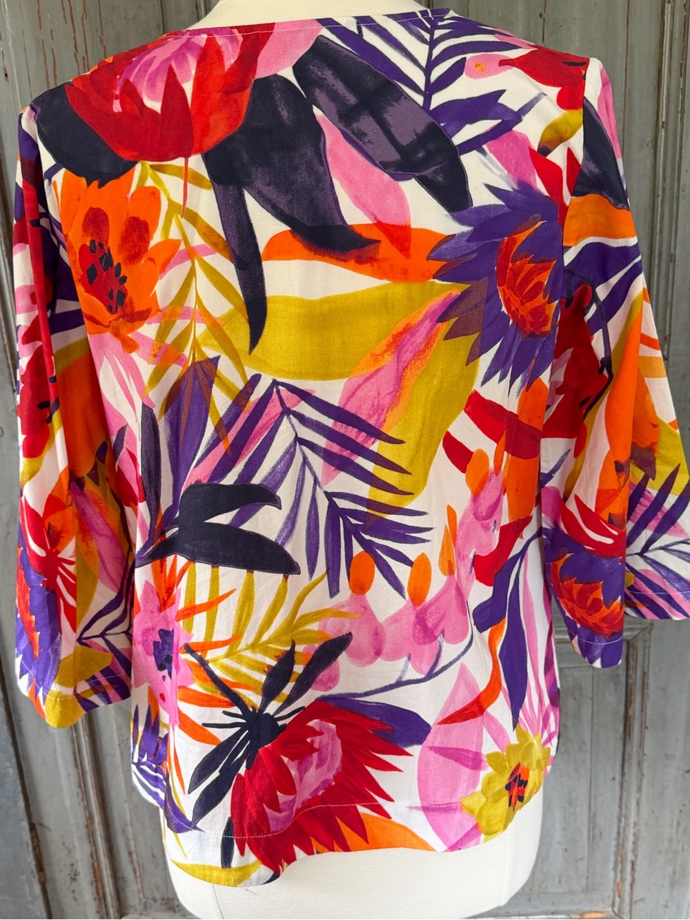 Frances Valentine Floral Top - large - Picture 3 of 5